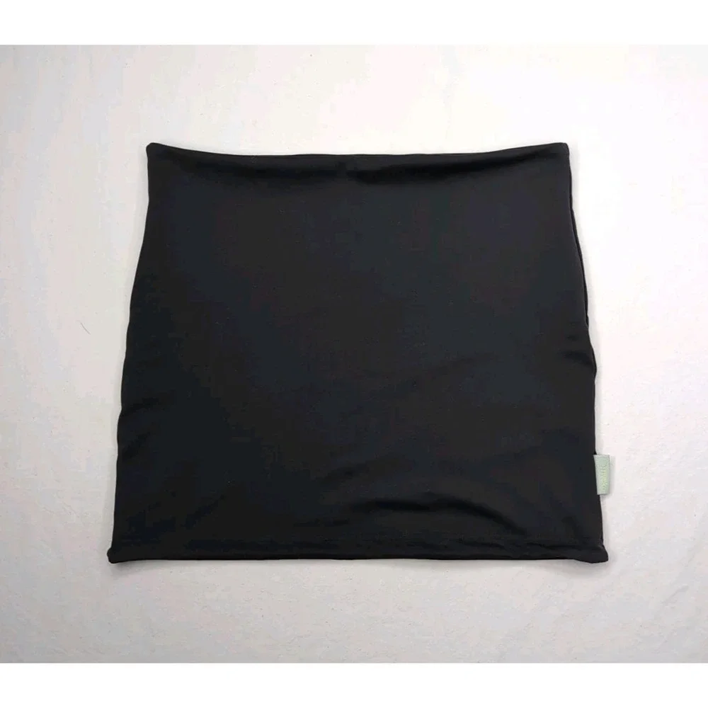 Riyoko Women's M/L Black Shirtband‎ Biking Midriff Cover Up Pregnancy